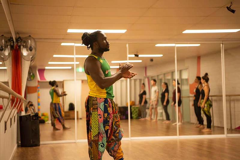 African Drumming and Dance with Nii Oblah Shawa At Global Dance Collective, Townsville